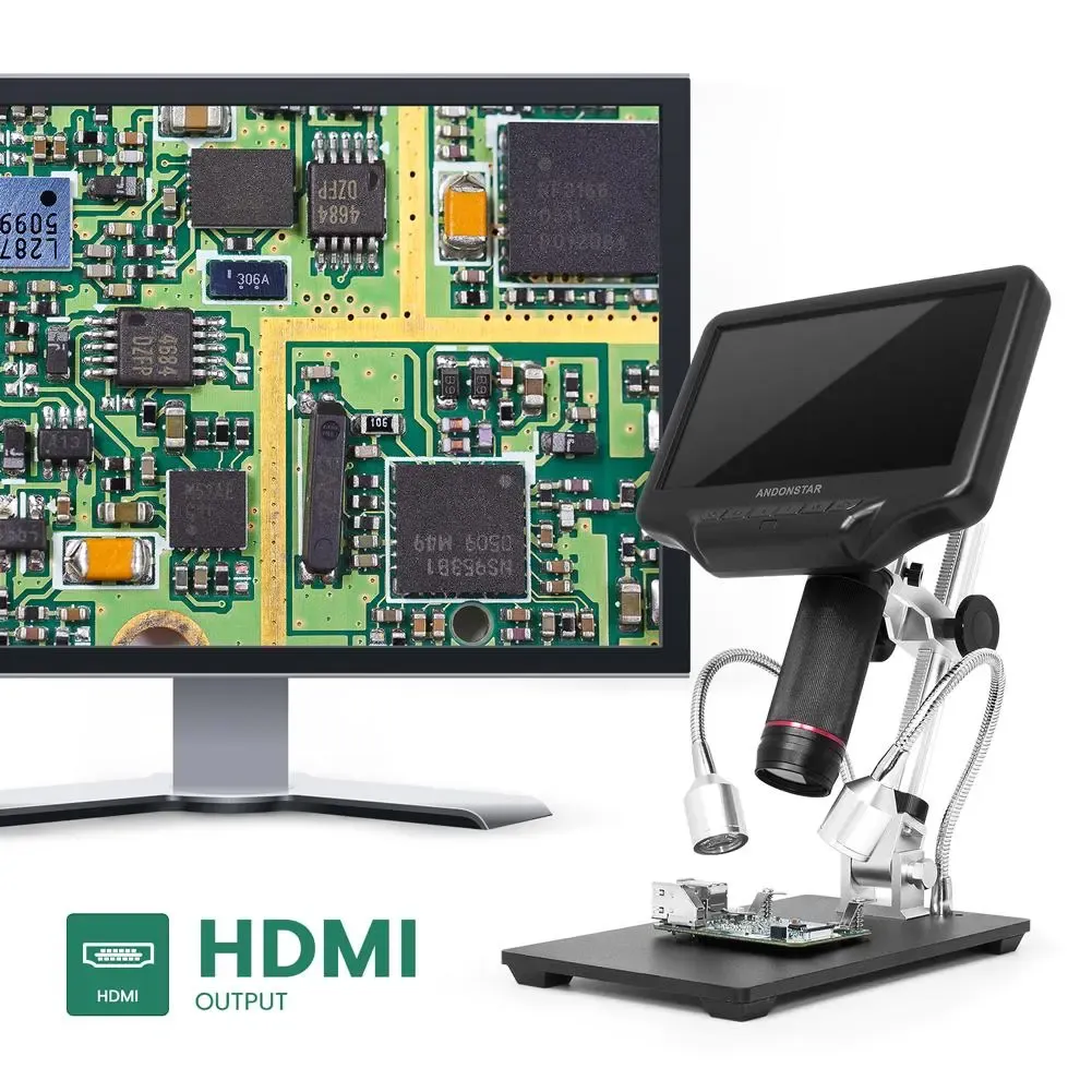 Цифровой микроскоп Andonstar AD407 с экраном 7″ и HDMI Цифровой микроскоп Andonstar AD407 с экраном 7″ и HDMI — изображение 3