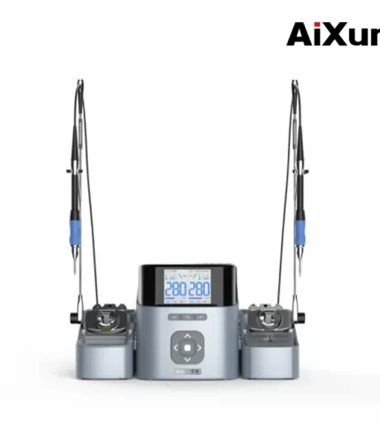 Двухканальная паяльная станция AiXun T420D, 200 Вт