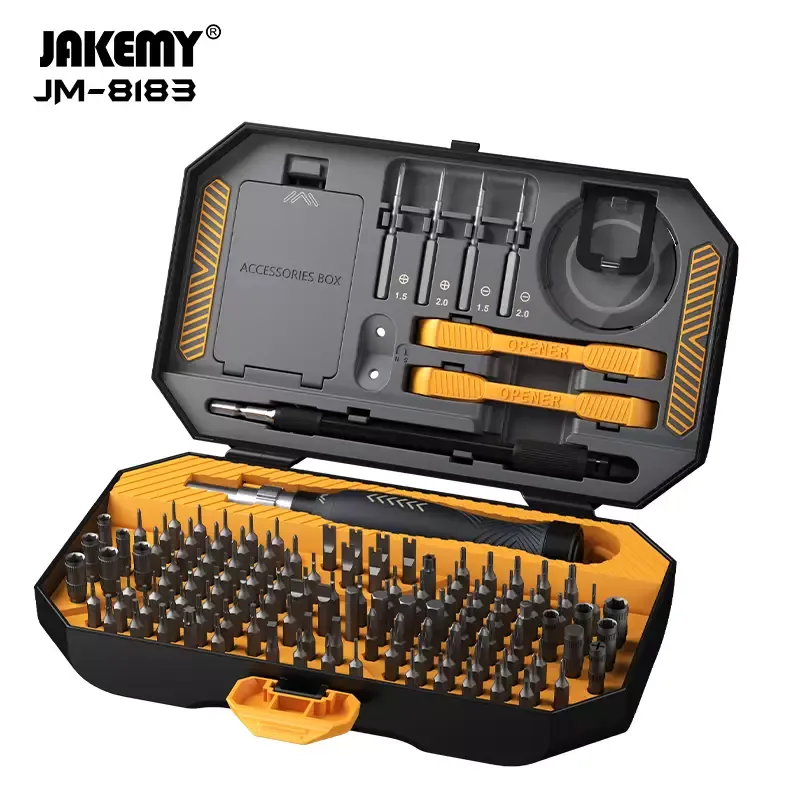 Набор инструментов JAKEMY JM-8183, 145 предметов Набор инструментов JAKEMY JM-8183, 145 предметов