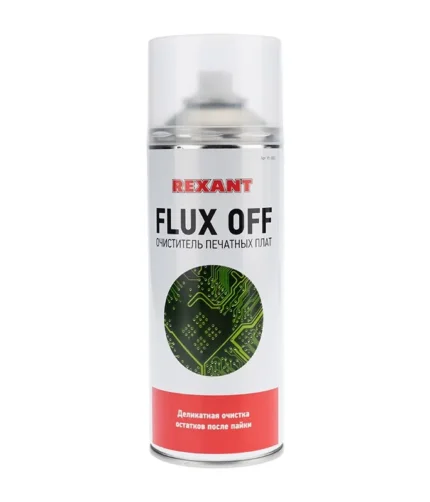 Очиститель печатных плат REXANT FLUX OFF, 520 мл (400 мл содержимого)