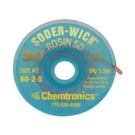 Оплётка Chemtronics Soder-Wick SW18025, 2мм × 1.5 м