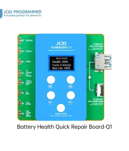 Плата быстрого ремонта Battery Health JCID Q1 для iPhone 11–15 Pro Max