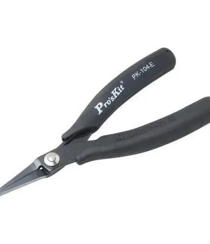 Плосконосцы Pro’sKit 1PK-104-E с токопроводящими рукоятками, 145 мм