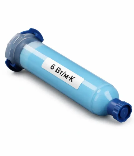 Жидкая термопрокладка TERMAX G6B, 6 Вт/м·К, 100 г, голубая