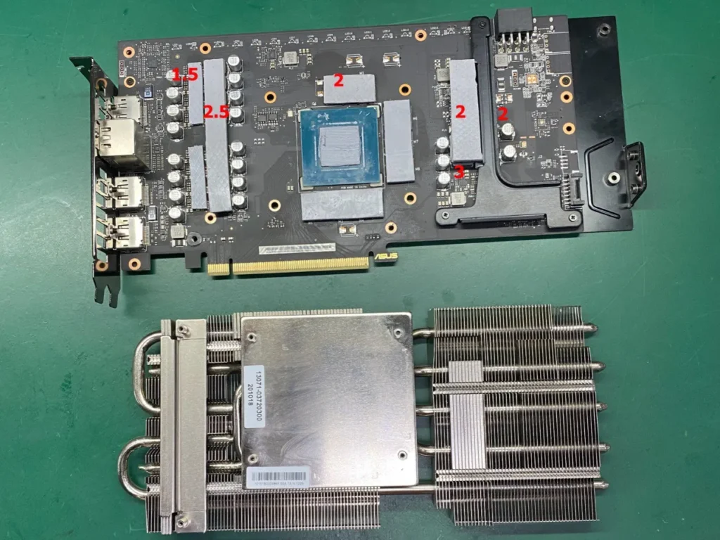 Asus Dual RTX 3060 Ti — замер 1, файл 1