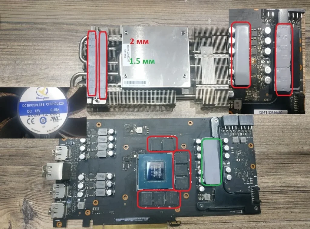 Asus RTX 3070 Megalodon — замер 1, файл 1