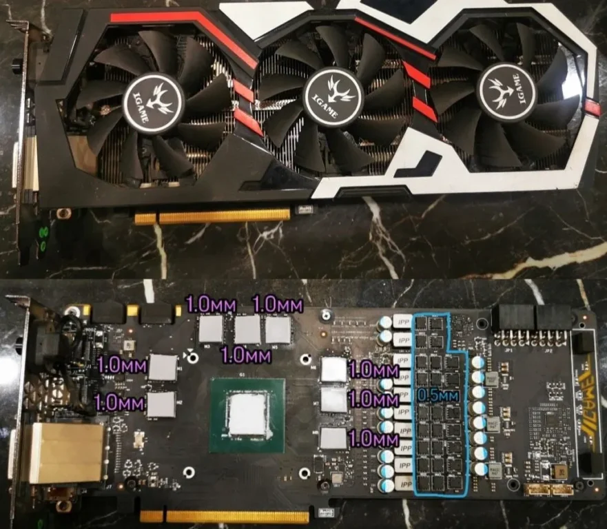 Colorful GTX 1070 Ti iGame — замер 1, файл 1