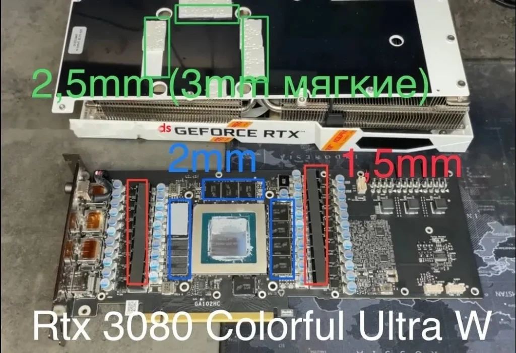 Colorful iGame GeForce RTX 3080 Ultra W — замер 1, файл 1