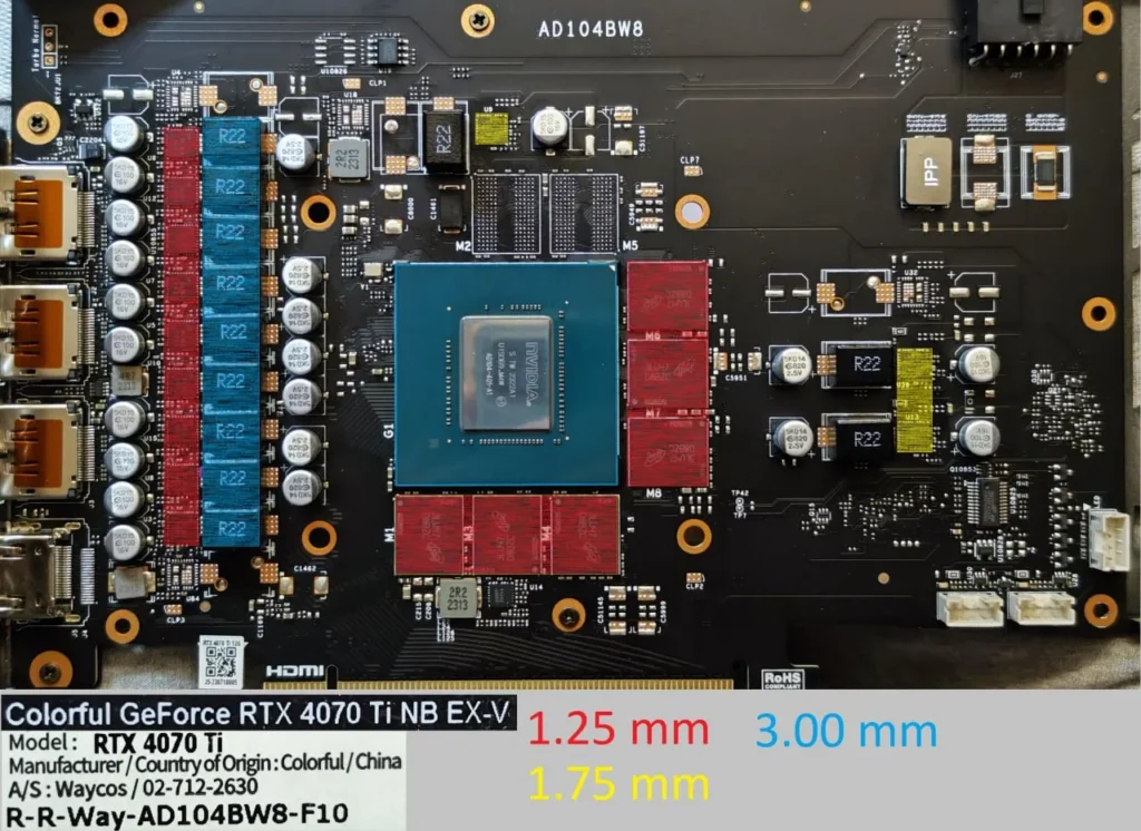 Colorful RTX 4070 Ti NB EX-V — замер 1, файл 1