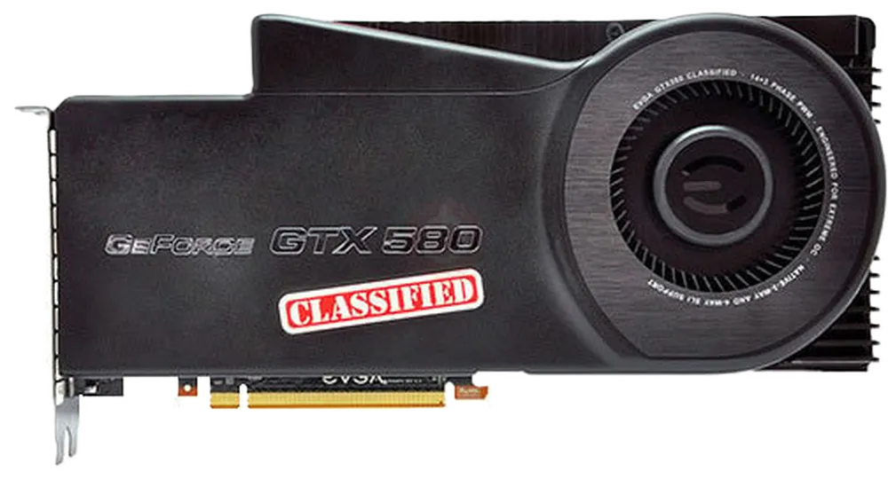 EVGA GTX 580 Classified 3Gb