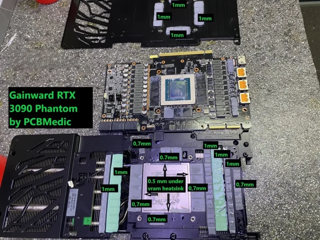 Gainward RTX 3090 Phantom — замер 1, файл 1