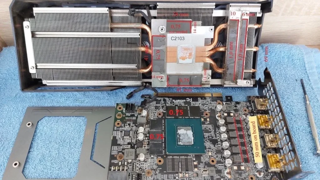 GIGABYTE GeForce RTX 3060 GAMING OC 12G — замер 1, файл 1