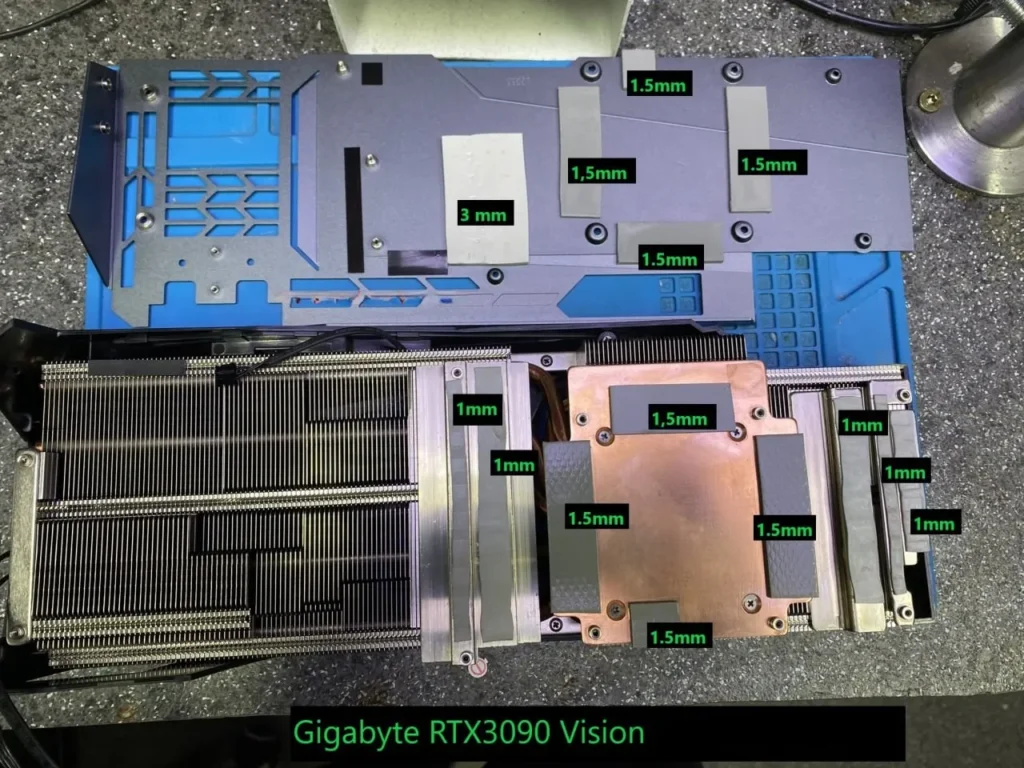 Gigabyte RTX 3090 Vision — замер 1, файл 1