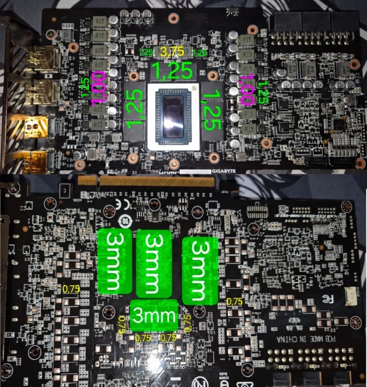 Gigabyte RX 9070 XT AORUS ELITE rev. 1.0 — замер 1, файл 1