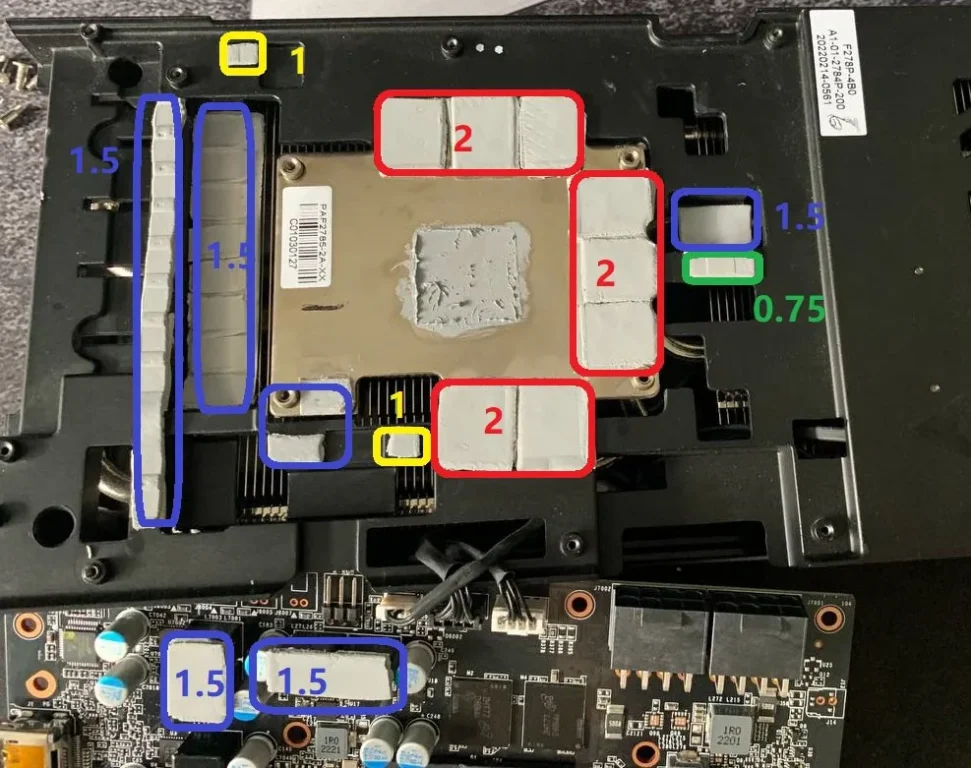 Palit RTX 3070 Ti GameRock OC — замер 1, файл 1