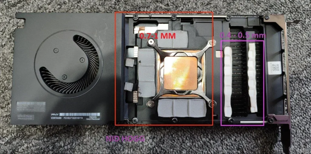 PNY RTX A4000 — замер 1, файл 1