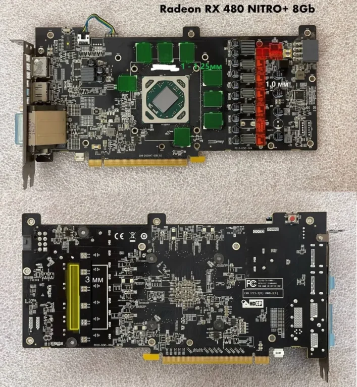 Sapphire RX 480 NITRO+ 8 Gb SKU 11260-01 — замер 1, файл 1