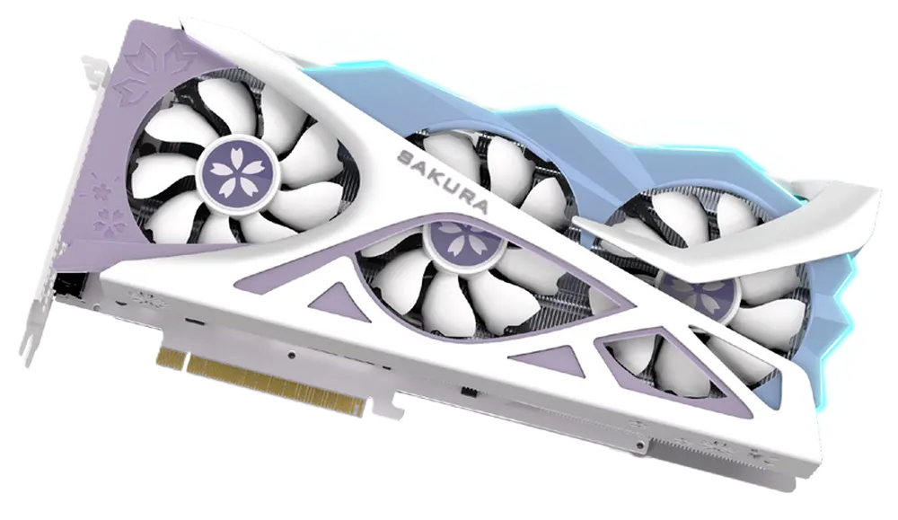 Yeston RTX 3080 Sakura edition