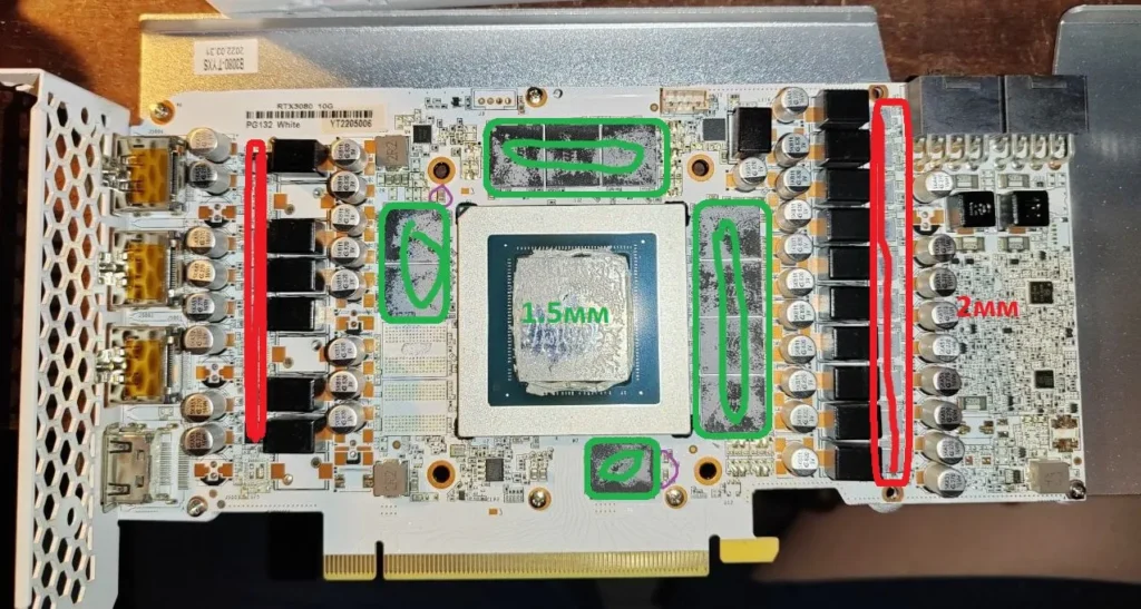 Yeston RTX 3080 Sakura edition — замер 1, файл 1